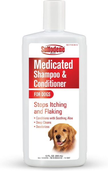 Sulfodene Medicated Dog Shampoo & Conditioner, 12-oz slide 1 of 5