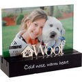 Malden International Designs Desktop Expressions "Woof" Dog Picture Frame, 4 x 6 in