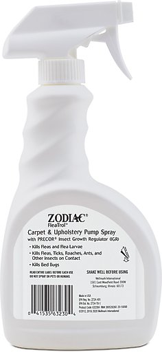 Zodiac Carpet & Upholstery Flea & Tick Spray, 24-oz