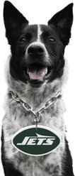 Littlearth NFL Fan Chain for Dogs & Cats, New York Jets