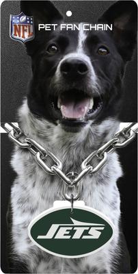 Show full view: Littlearth NFL Fan Chain for Dogs & Cats, New York Jets slide 4 of 6