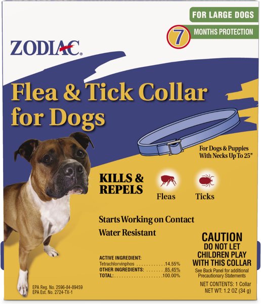 Zodiac Flea & Tick Collar for Dogs, Medium, Large & Giant Breeds, 1 Collar (7-mos. supply) slide 1 of 3