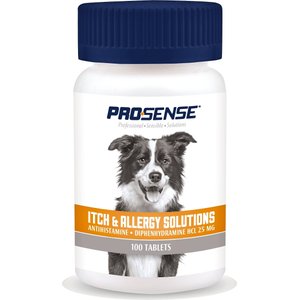 Pro-Sense Dog Itch & Allergy Solutions Tablets, 100 count