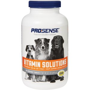 Pro-Sense Dog Vitamin Solutions Chewable Tablet Multivitamin for Dogs, 90 count