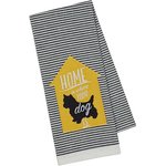 Design Imports Christmas Dog Silhouettes Dish Towel, 2 count