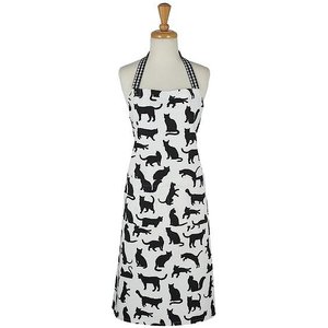 Design Imports Cat's Meow Printed Chef's Apron