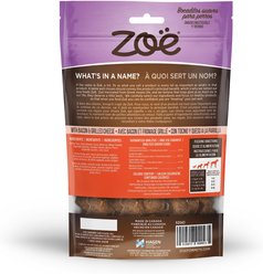 Zoe Tender Chunks Cheese & Bacon Grain-Free Dog Treats, 5.3-oz bag slide 2 of 8