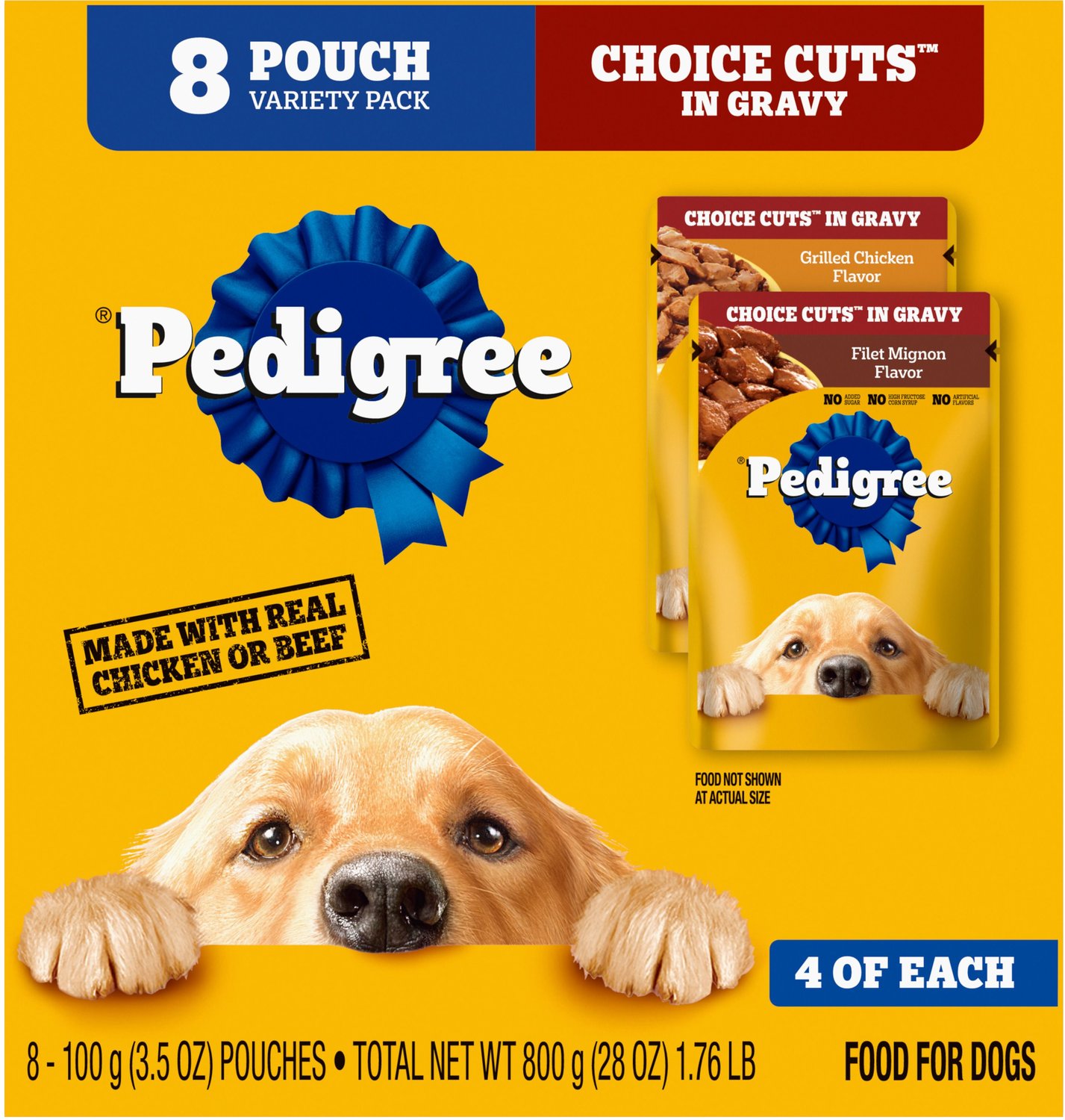 pedigree choice cuts puppy wet food pouches