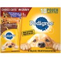 Pedigree Choice Cuts Variety Pack with Beef, Chicken & Filet Mignon Adult Wet Dog Food, 3.5-oz, case of 18