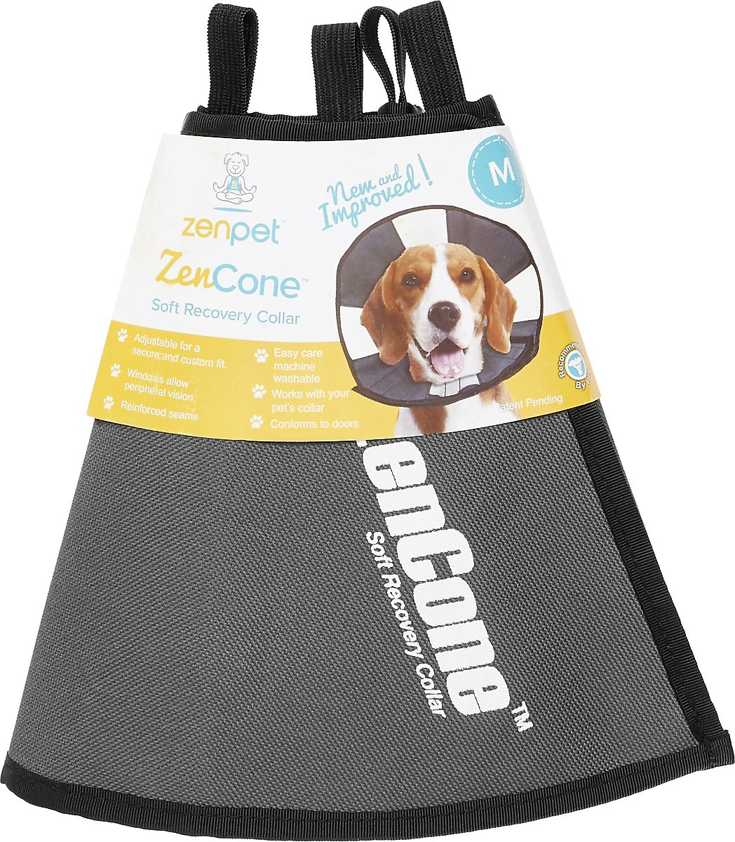 ZENPET ZenCone Soft Recovery Dog & Cat Collar, Medium