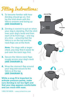 Show full view: ZenPet Anxiety Vest for Dogs, XX-Large slide 6 of 9