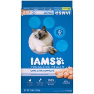 iams cat food dental care