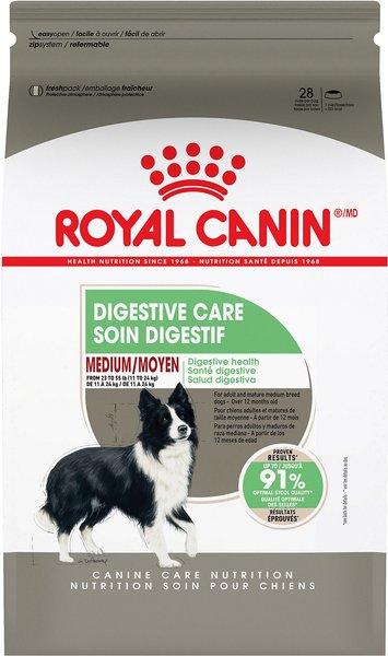 Royal Canin Canine Care Nutrition Medium Digestive Care Dry Dog Food, 17-lb bag slide 1 of 10