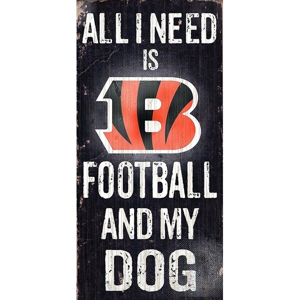 Cincinnati Bengals All I Need Is My Dog & Football