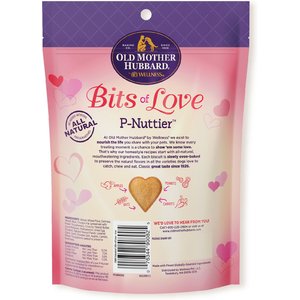 Old Mother Hubbard Bits of Love P-Nuttier Dog Treats, 6-oz bag