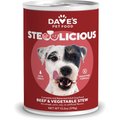 Dave's Pet Food Grain-Free Beef & Vegetable Cuts in Gravy Canned Dog Food, 13-oz, case of 12