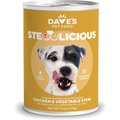 Dave's Pet Food Grain-Free Chicken & Vegetable Cuts in Gravy Canned Dog Food, 13-oz, case of 12