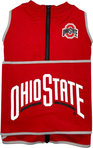 Pets First NCAA Ohio State Dog & Cat Puffer Vest