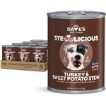 Dave's Pet Food Stewlicious Grain-Free Chunky Turkey, Sweet Potato & Cranberry Stew Canned Dog Food