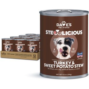 DAVE S PET FOOD Stewlicious Beef Vegetable Stew Canned Dog Food