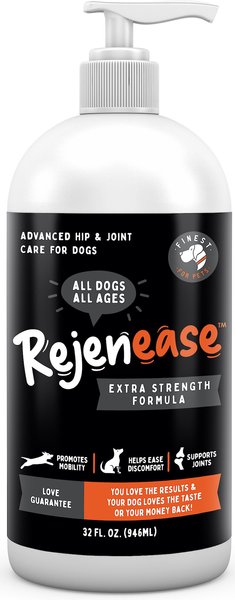 Finest for Pets Rejenease All Natural Hip & Joint Dog Supplement, 32-oz bottle slide 1 of 7