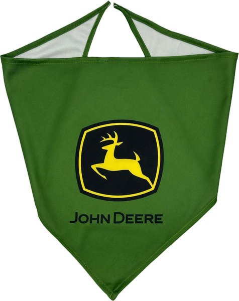 Pets First Jod John Deere Tie Around Dog & Cat Bandana