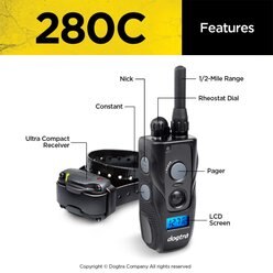 Dogtra 280C Dog Training Collar System, Black slide 2 of 9