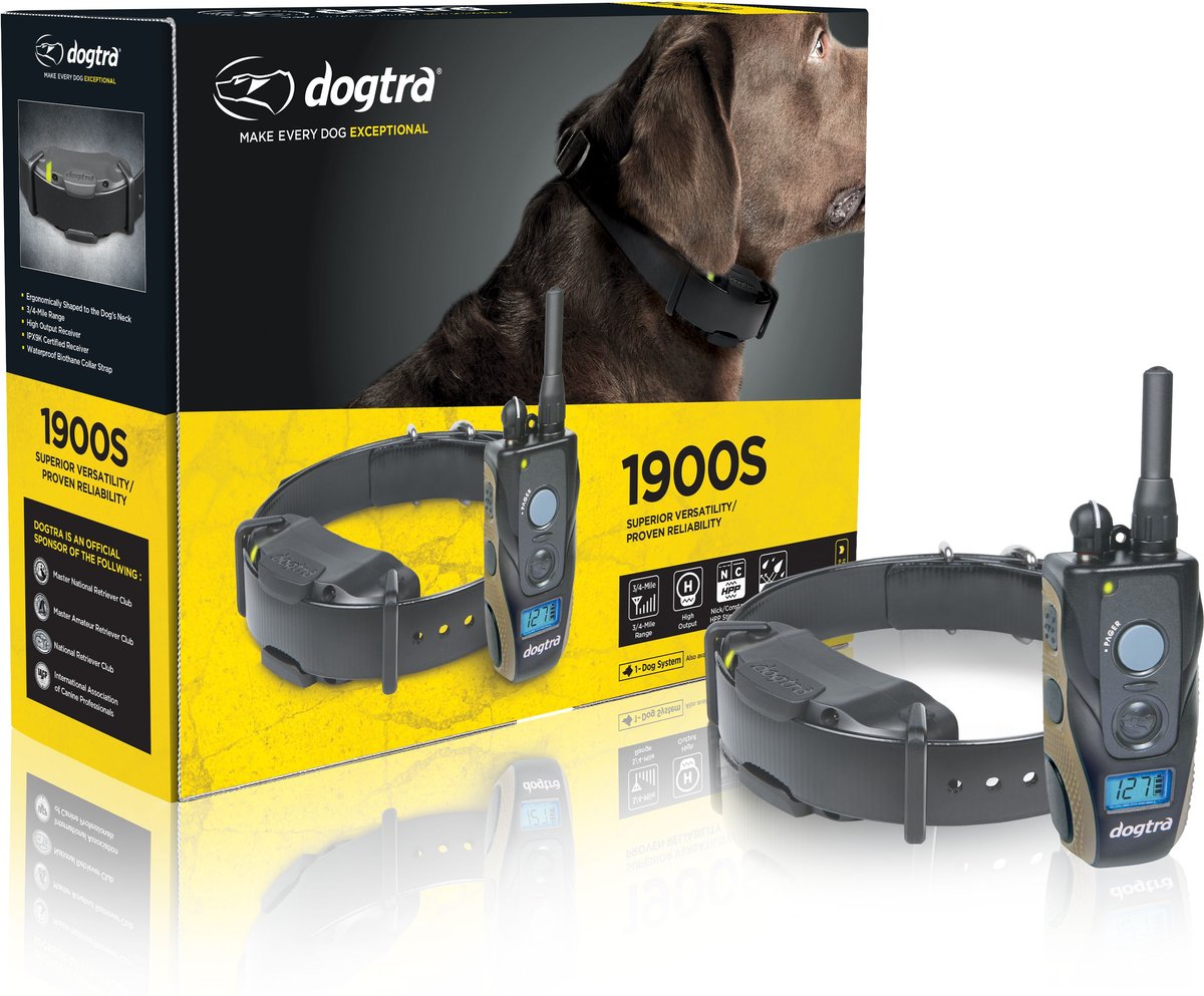 Best Dog Training Collar Under $300 Large Breeds - Dogtra 1900S Dog Training Collar with remote