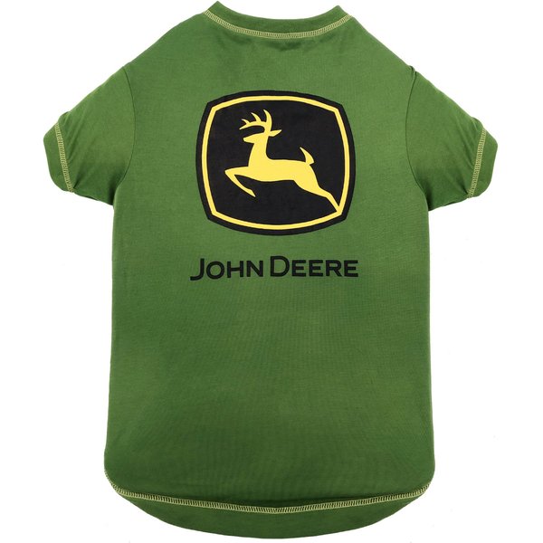 Pets First Jod John Deere Dog & Cat Hoodie Tee Shirt
