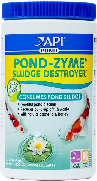 API Pond-Zyme Sludge Destroyer Pond Sludge Remover, 16-oz bottle slide 1 of 9