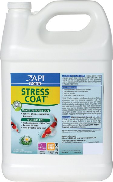 API Pond Stress Coat Water Conditioner, 1-gal bottle slide 1 of 9