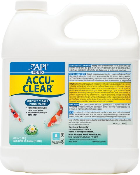 API Pond Accu-Clear Clarifier, 64-oz bottle slide 1 of 8