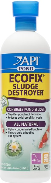 API Pond Ecofix Sludge Destroyer Pond Water Clarifier & Sludge Remover, 16-oz bottle slide 1 of 8