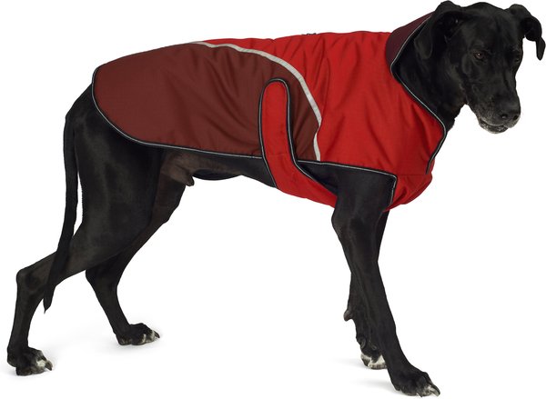 PetRageous Designs Calgary Insulated Dog Jacket, Red, XX-Large slide 1 of 8