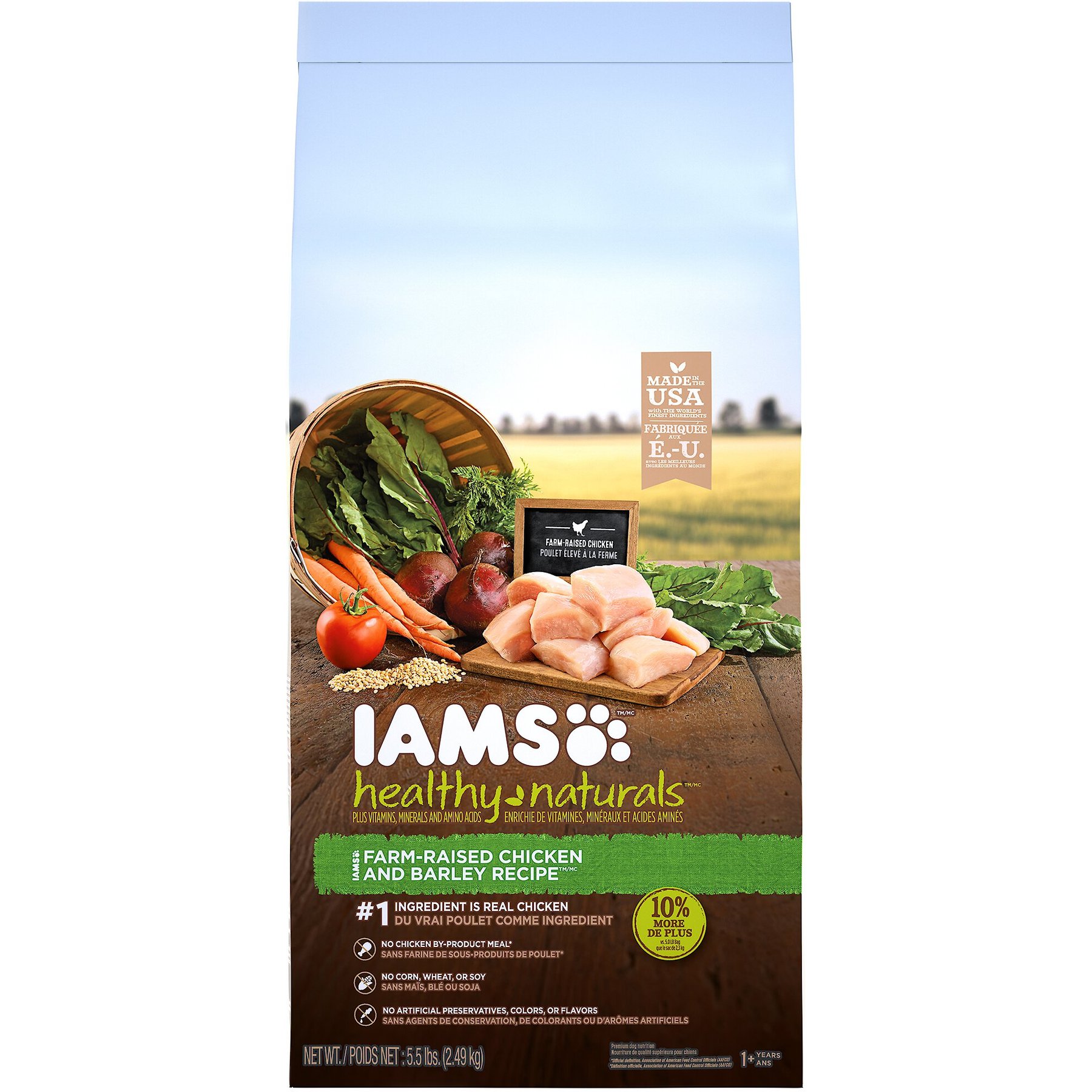 Iams healthy naturals chicken and barley discontinued hotsell