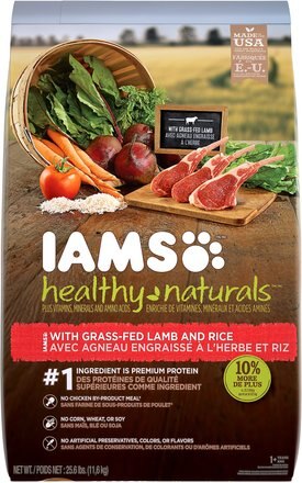 Iams healthy naturals chicken and cheap barley