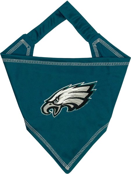 Pets First NFL Philadelphia Eagles Tie Around Dog & Cat Bandana, Small/Medium