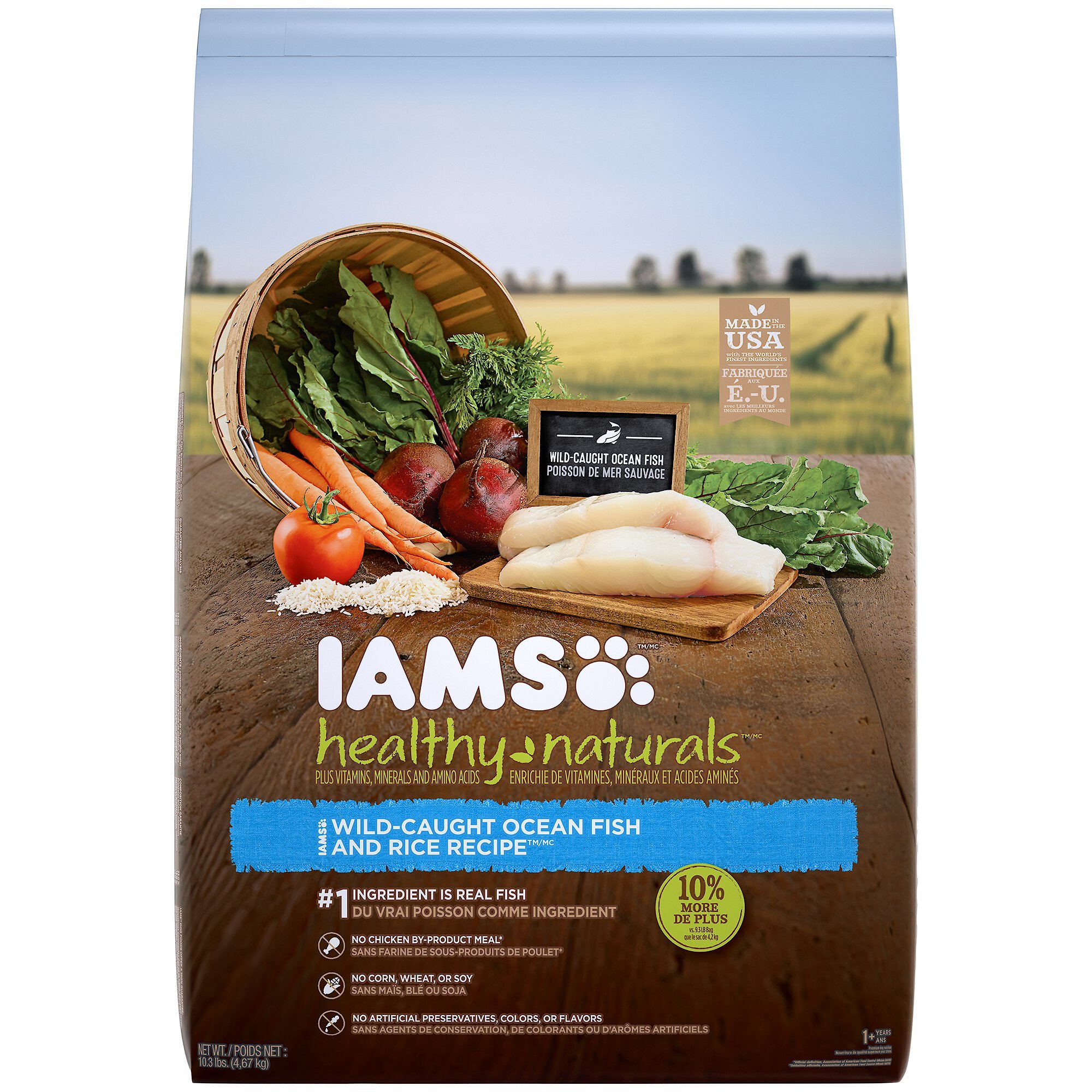 Iams healthy naturals sale ocean fish and rice