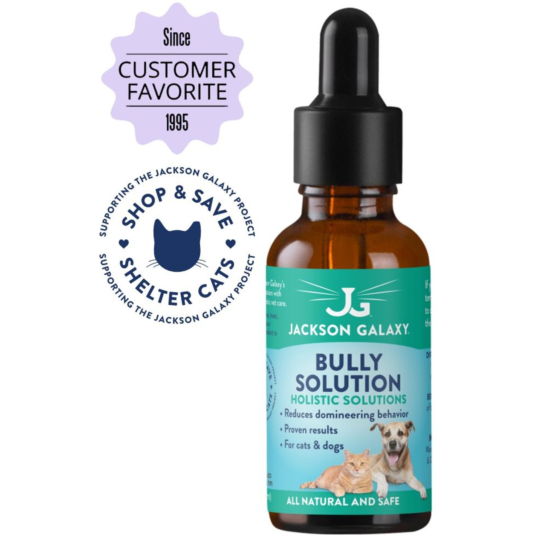 JACKSON GALAXY SOLUTIONS Bully Pet Aromatherapy for Dogs & Cats, 2-oz -  Chewy.com