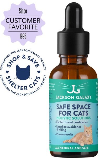 Jackson Galaxy Solutions Solutions Safe Space Cat Solution, 2-oz slide 1 of 4