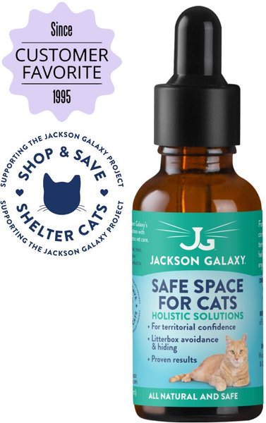 Jackson Galaxy Solutions Solutions Safe Space Cat Solution, 2-oz slide 1 of 8