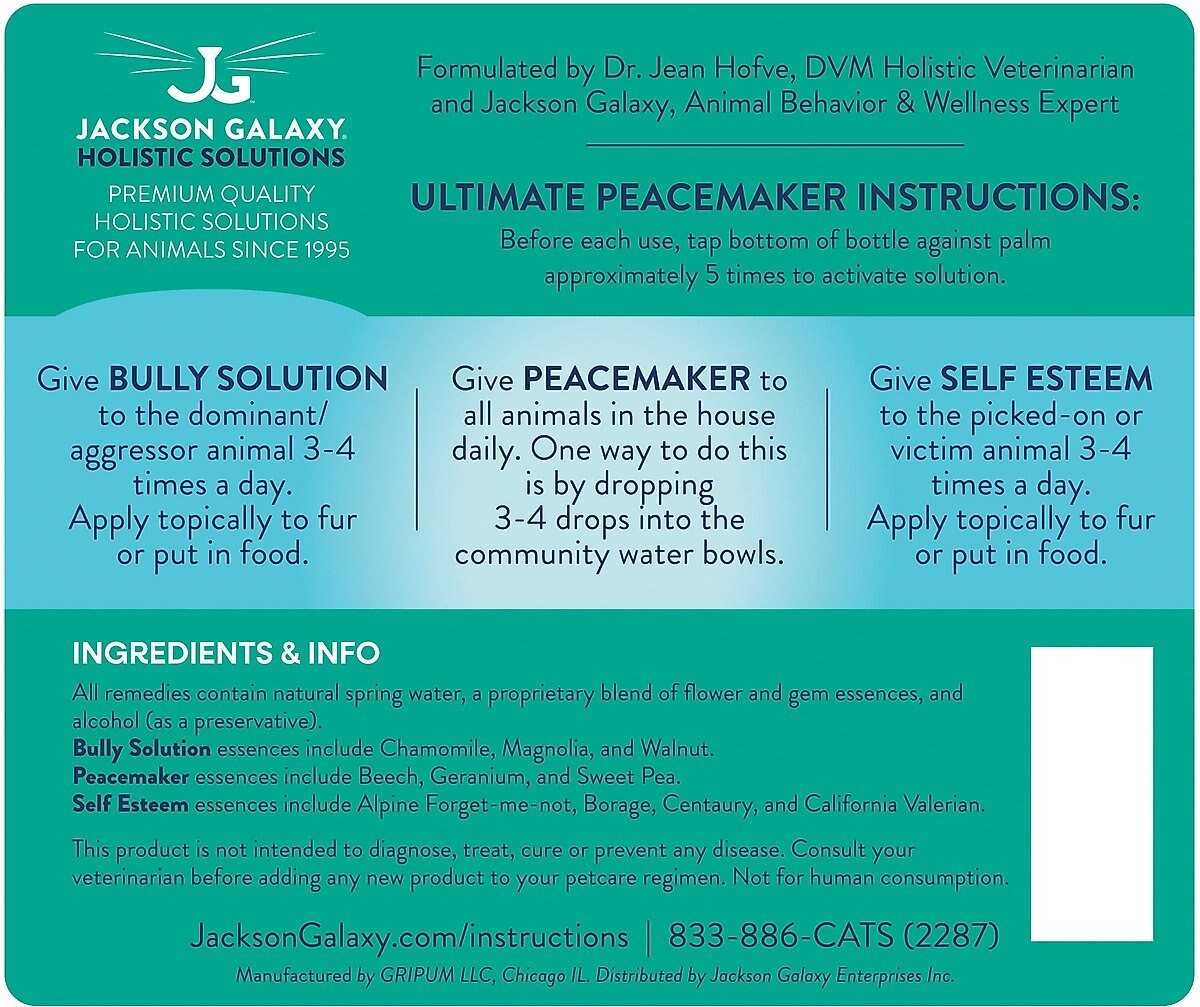 Jackson galaxy solutions solutions ultimate peacemaker aromatherapy set