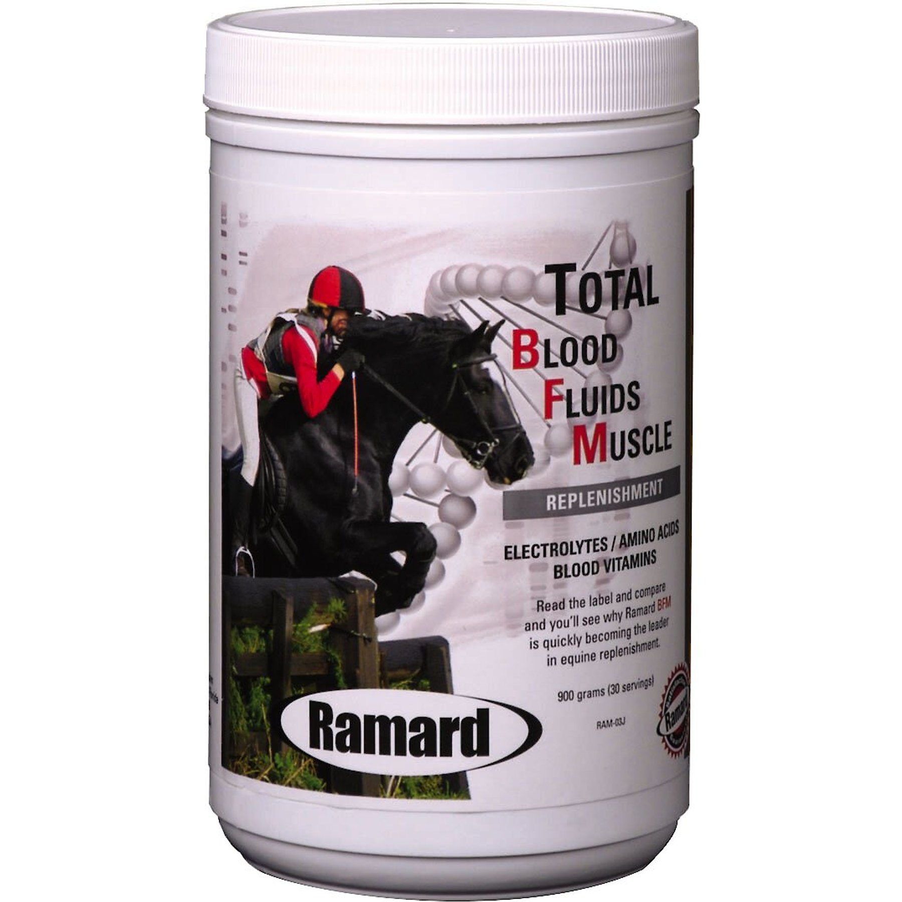 Ramard Total Calm & Focus Powder Horse Supplement, 30 Day Supply