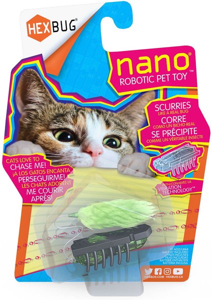 Hexbug Nano Robotic Cat Toy, Color Varies slide 1 of 10