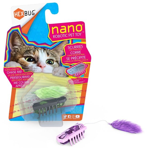 FunNano Hex bug Toys Electronic Pet Cat PlayingToy Newest Amazing Robotic Insect 