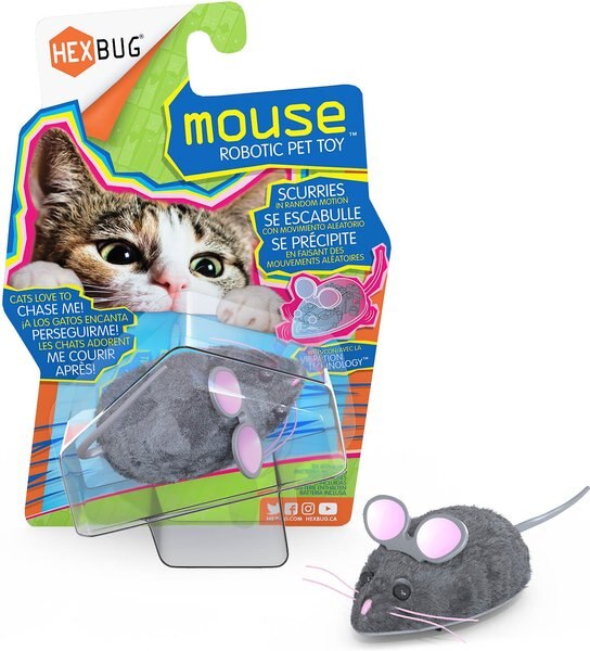 Amazon Motorized Mouse Cat Toy BUYTER Cat's Meow Undercover Toy - Main Image