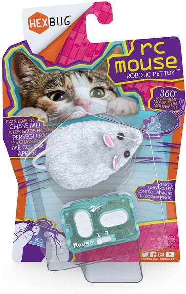 Hexbug Remote Control Mouse Cat Toy, Color Varies slide 1 of 7