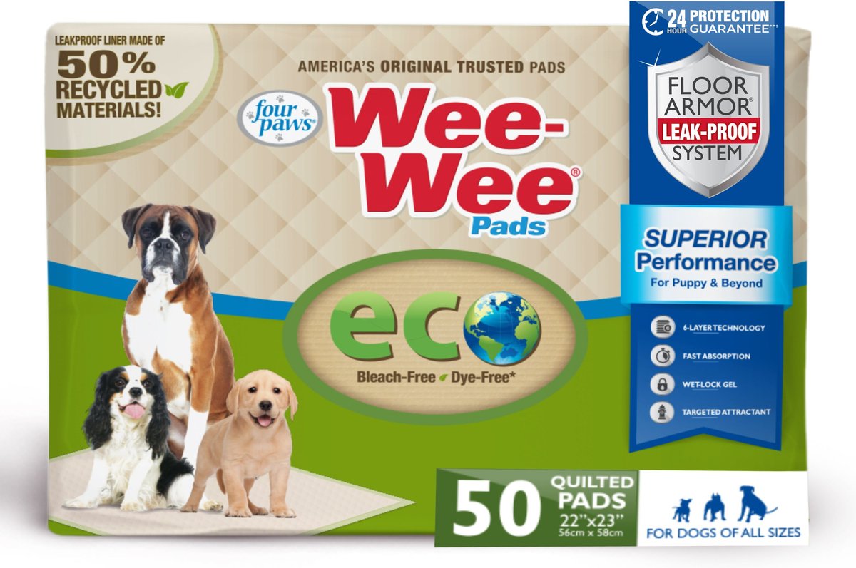 Pet wee hot sale wee pads