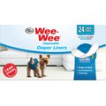 Wee-Wee Disposable Dog Diaper Liner Pads, 24 count