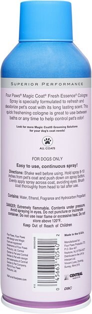 four paws magic coat cologne